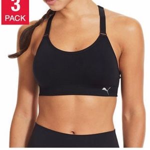 3 pack of brand new puma bras